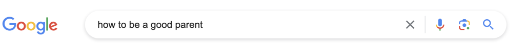 google search example for public speaker website